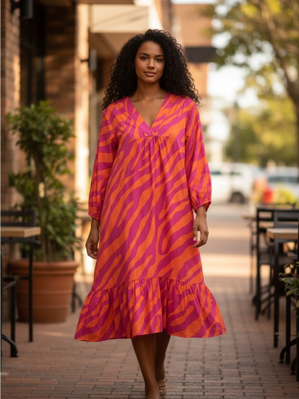 Vilagallo Beach Coastal Dress in size 1X